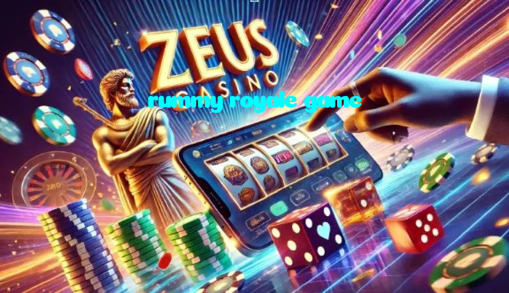 rummy royale game casino presented on mobile device in Pakistan with slots and live games